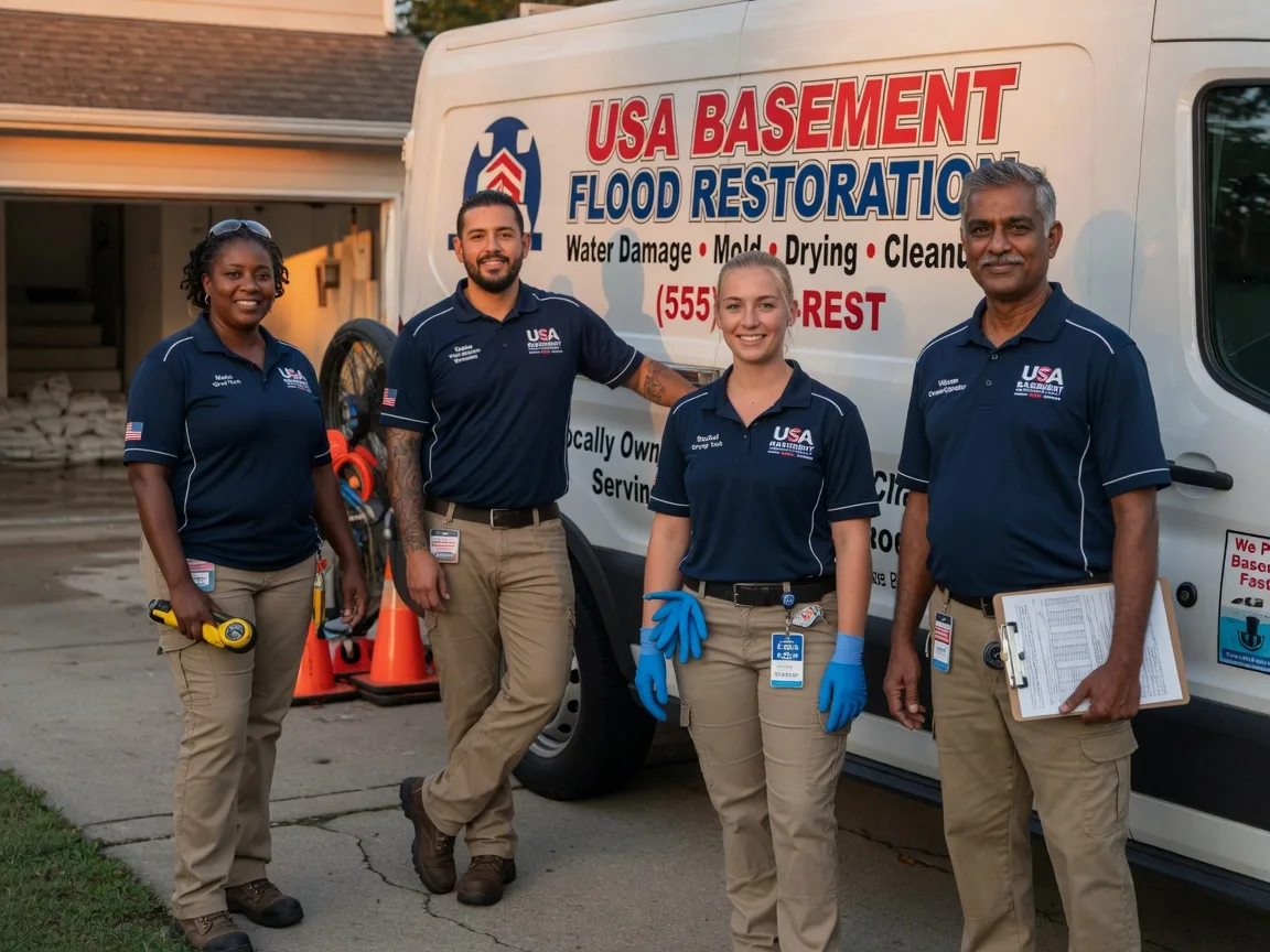 Basement Flood Cleanup company in Freelandville, IN